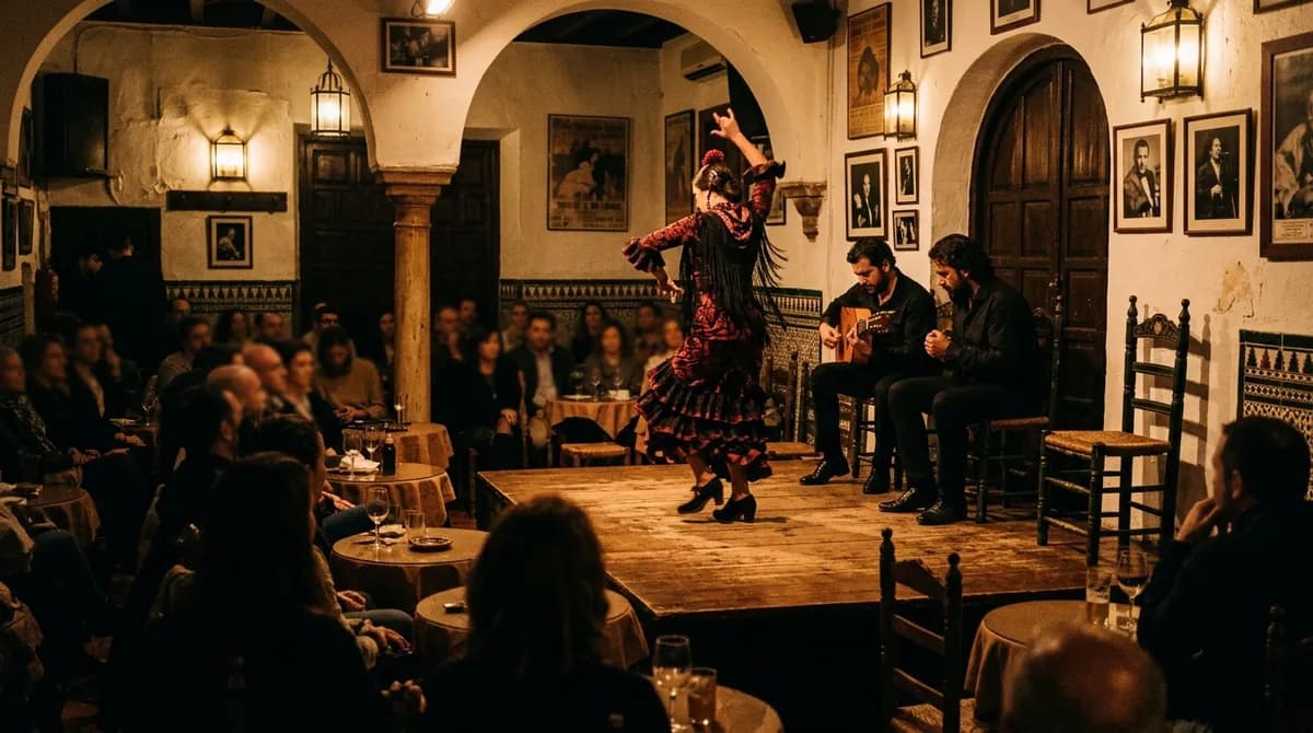 Flamenco venue in Seville