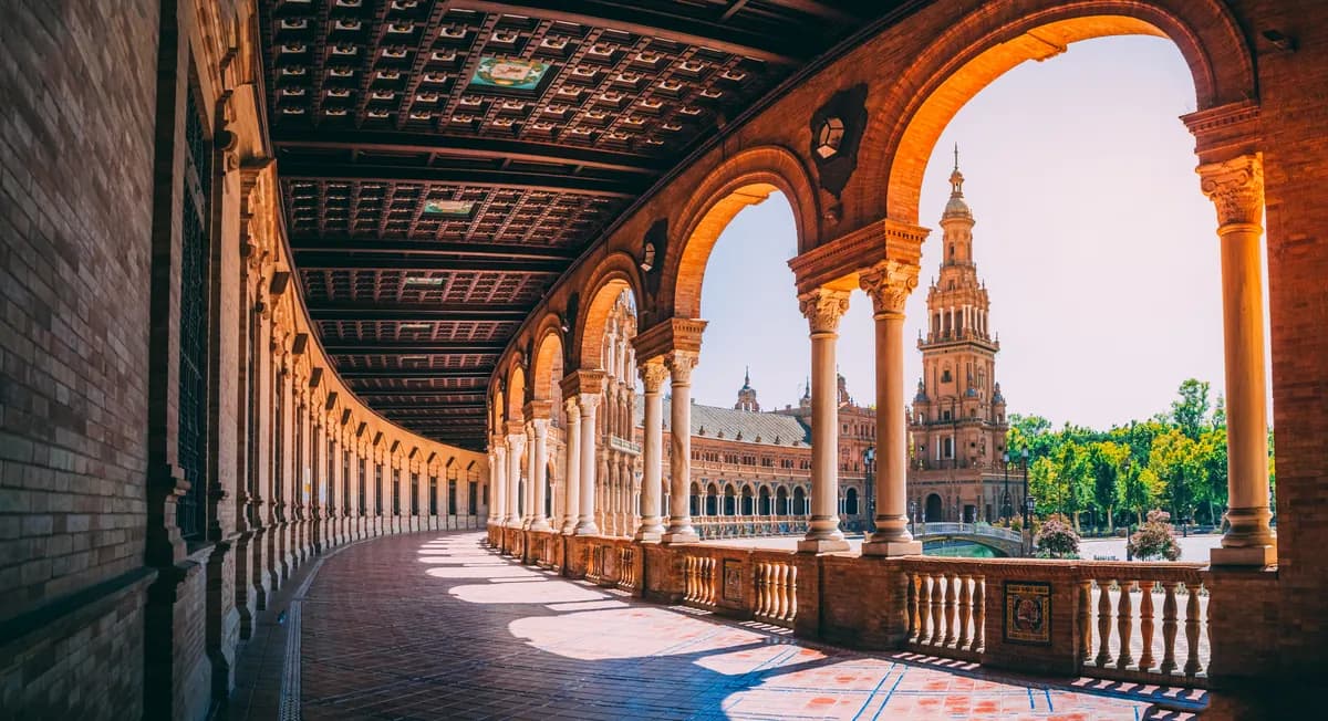 Best things to do in Seville including Plaza de España and historic landmarks